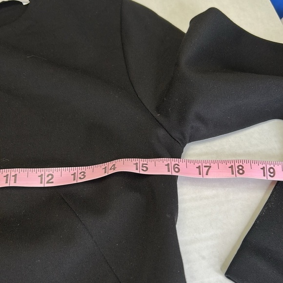 EVERLANE THE FORM MINI DRESS BACK ZIP CLOSURE BODY HUGGING FOT SIZE 0 - Picture 12 of 16